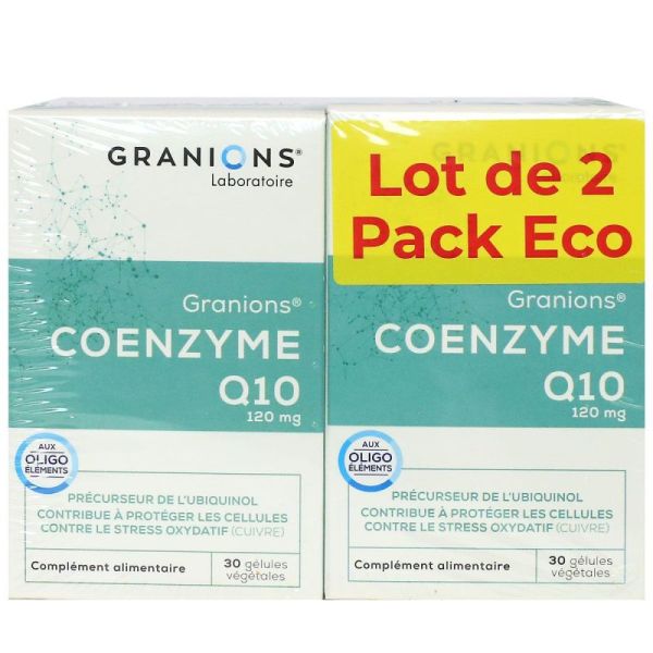 Granions Coenzyme Q10 30 Cp Duo