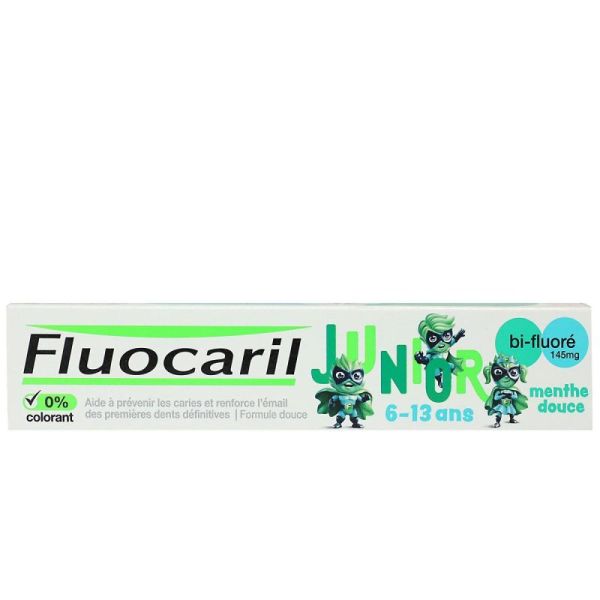 Fluocaril Juniors 6/13Ans Menth Dce 75Ml