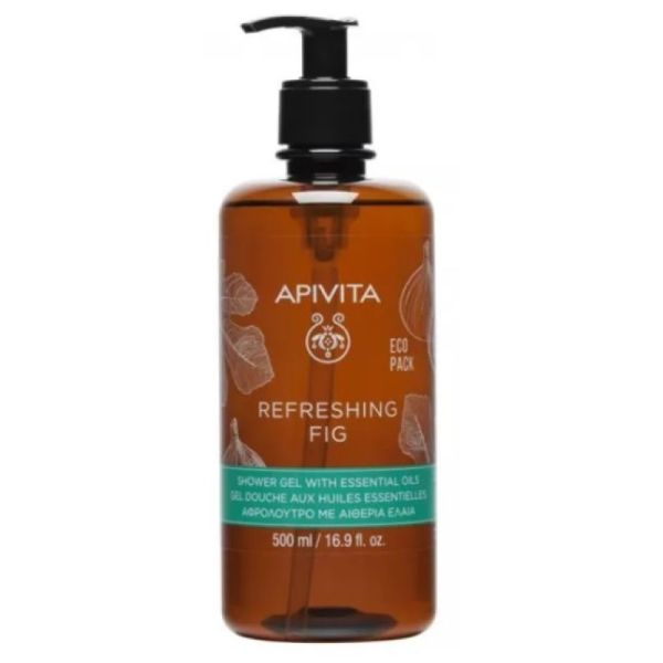 Apivita  Figue  Sh Gel Chev Corps 500Ml