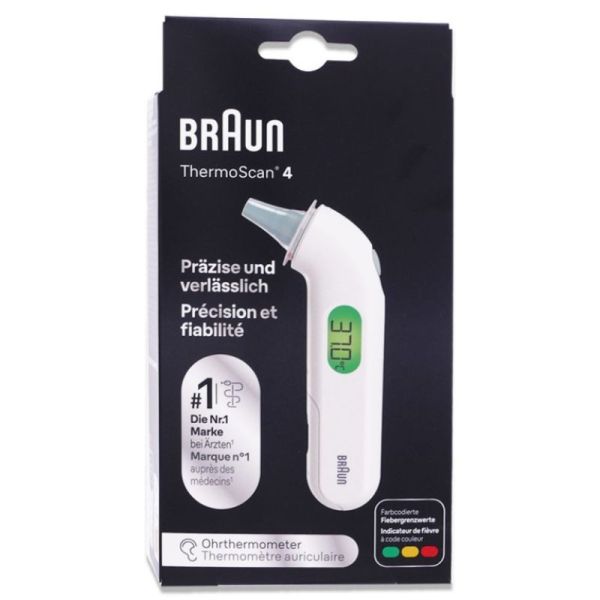Braun Thermom Auricu Thermoscan 4 Irt3515