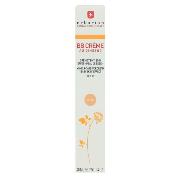 Erborian Bb Creme Ginseng Dore Tb 40 Ml