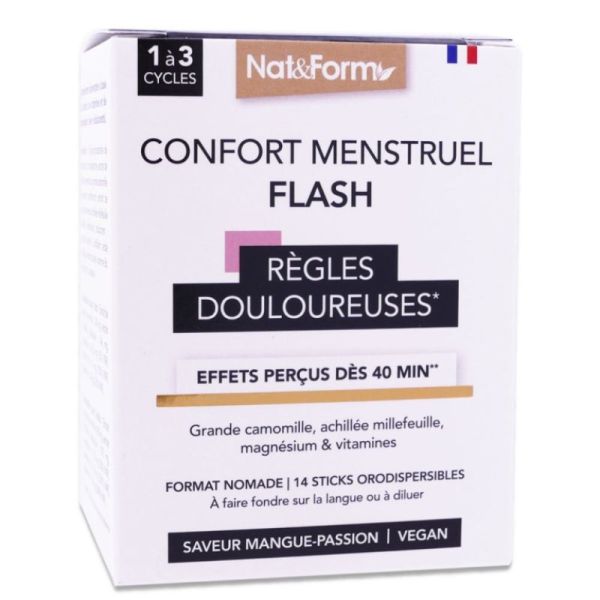 Natampform Regles Douloureuses Sticks X 14