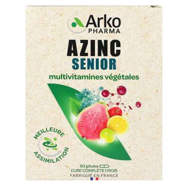 Azinc Naturel Senior 60gel
