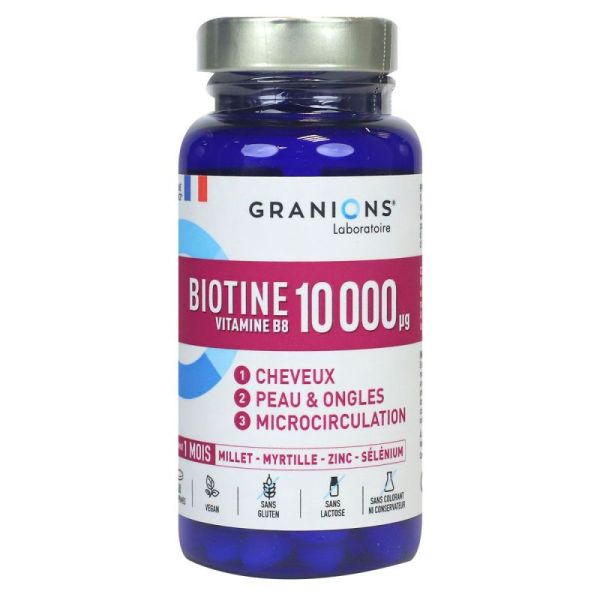 Granion Pilulier Biotine 10mg 60cp
