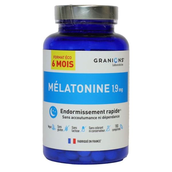 Granion Melatonine Pack 180 Cp