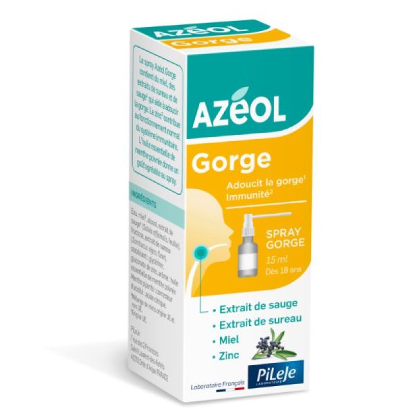 Azeol throat spray 15ml