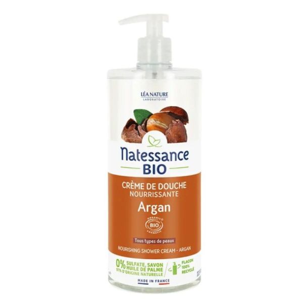 Natessance Gel Dche Crem Nourris Argan 1L