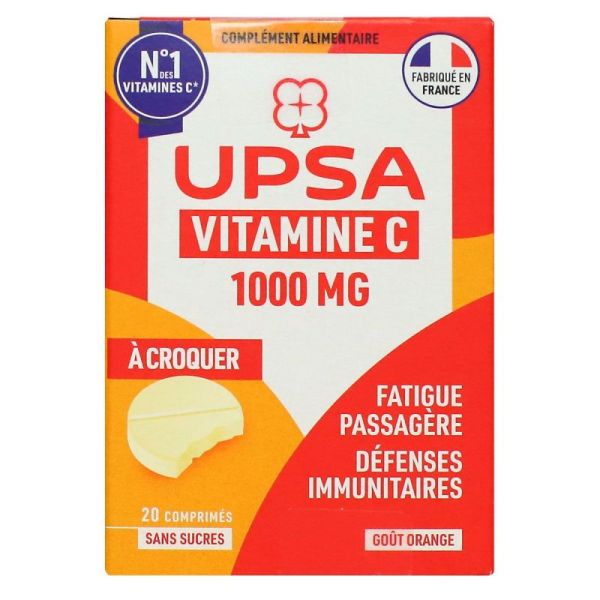 Vitality Vitamin C 1000mg - 20 tablets