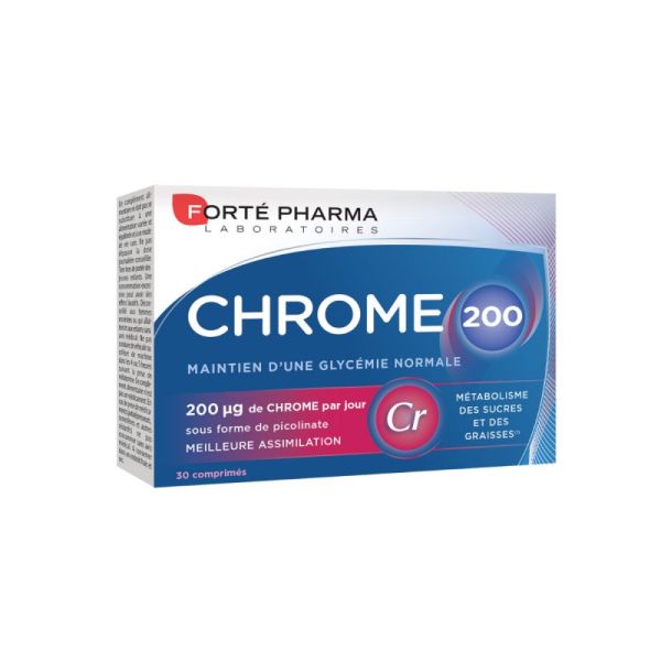 Chromium 200 30 tablets