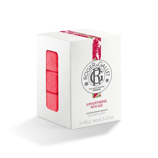 Rg Savon Gingembre Rouge Bt3