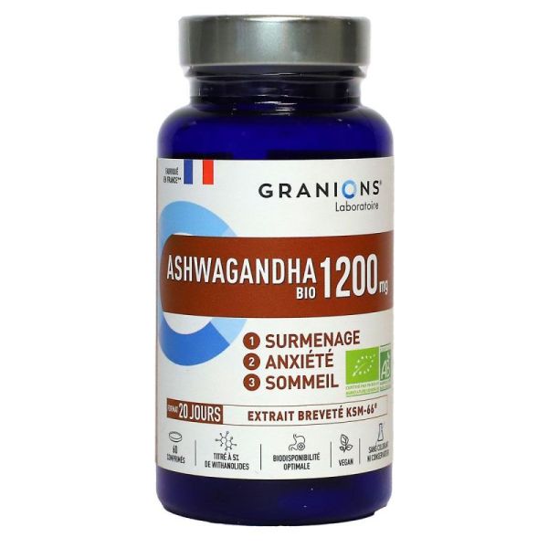 Granions Stress Ashwagandha Cpr60