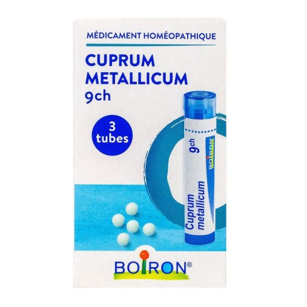 Cuprum Metallicum tube granules 9ch - Pack 3 tubes