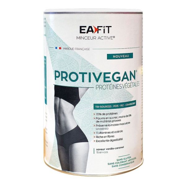 Protivegan vanilla-caramel vegetable protein 450g