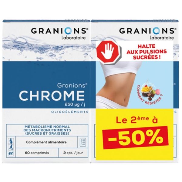 Granions Chrome 2x60cp