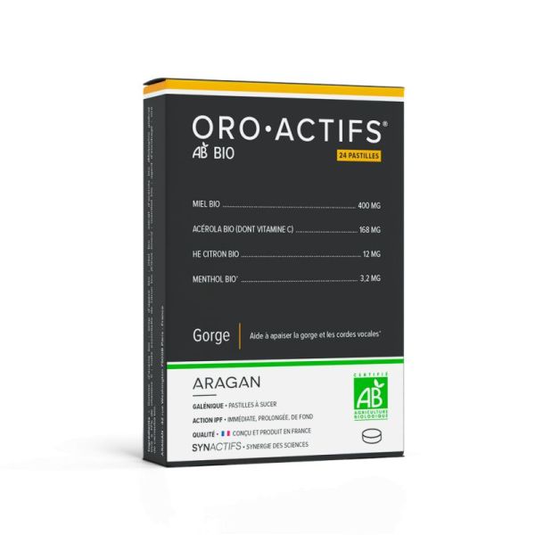 ORGANIC OROACTIFS® - 24 tablets
