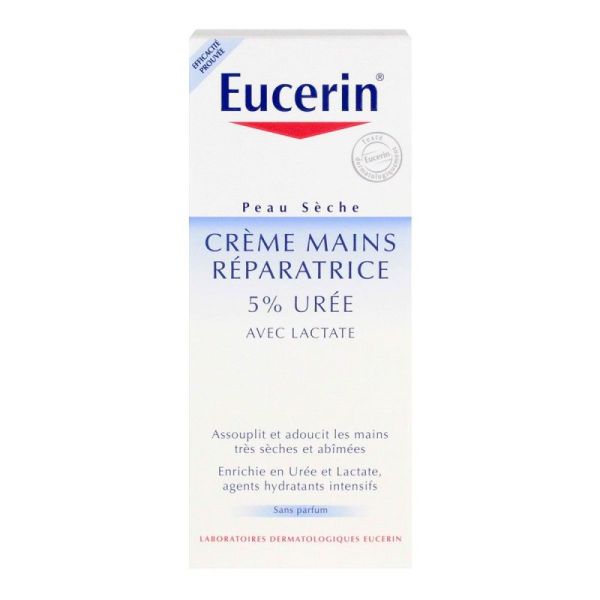 Repairing hand cream with 5% urea, 75ml