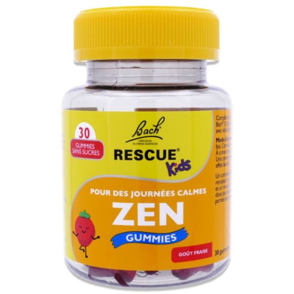 Rescue Kids Zen Gummies Fraise