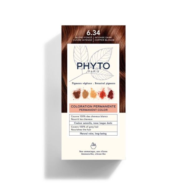 Phyto  Coloration 6.34 Blond Fonc Cuiv