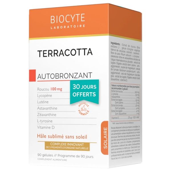 Biocyte Terracotta  Pack Autobronz 90 Gel