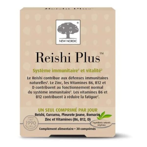 New Nordic Reishi Plus Cpr30