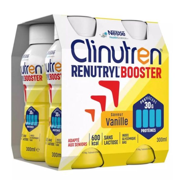 Renutryl Booster Vanilla Flavor 4X300ml