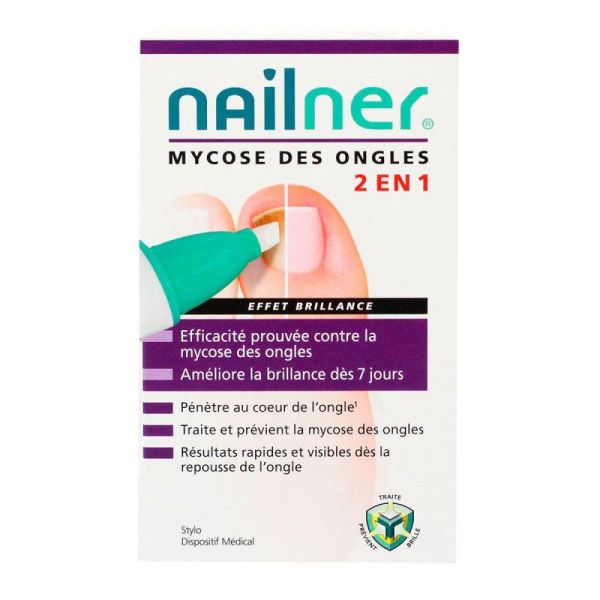 Nailner Stylo 2En1 4Ml 1