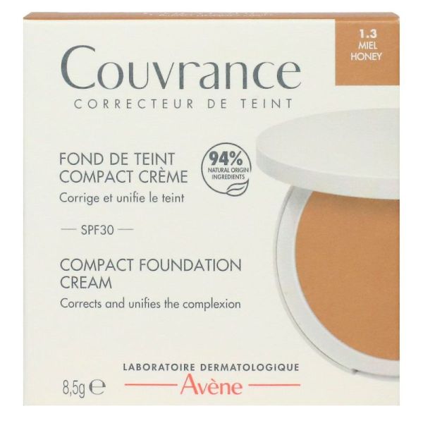 Avene Couvrance Fdt Compact Miel 1.3