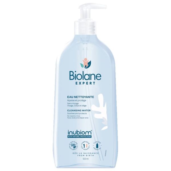 Biolane Eau Nettoyante Sans Rincage 500Ml