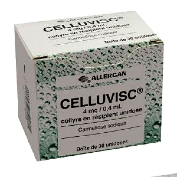 Celluvisc 4mg Eye Drops Box of 30