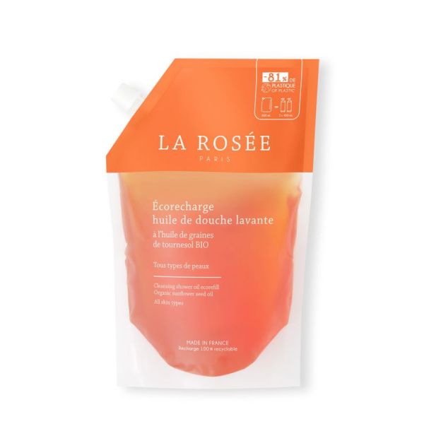La Rosee Huile De Douche Eco Rech 800 Ml