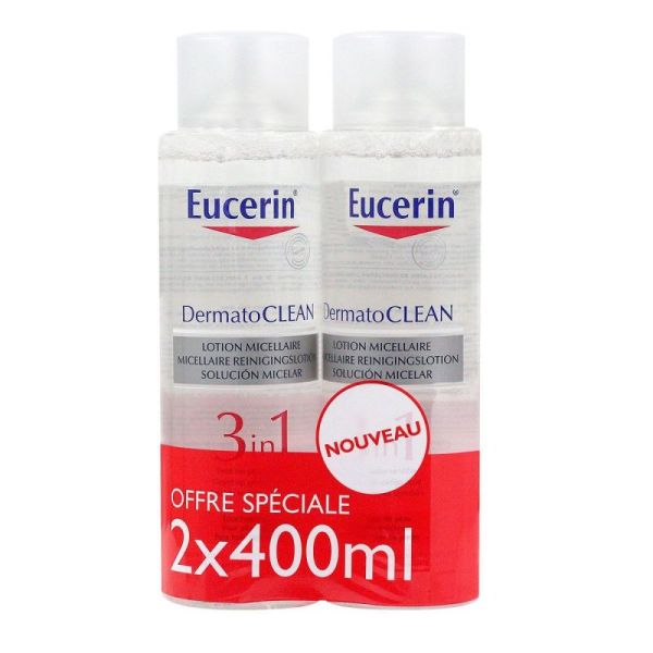 Dermatoclean micellar 3in1 2x400ml
