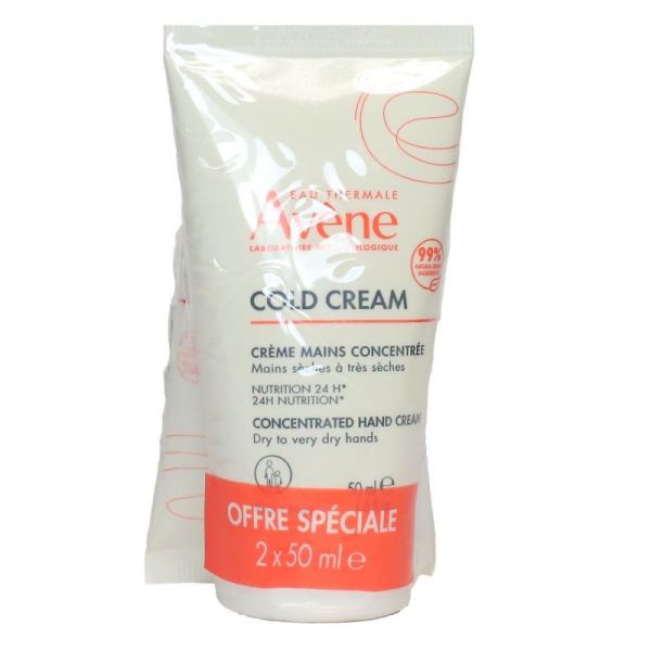 Avene Cold Cr Mains 2X50Ml