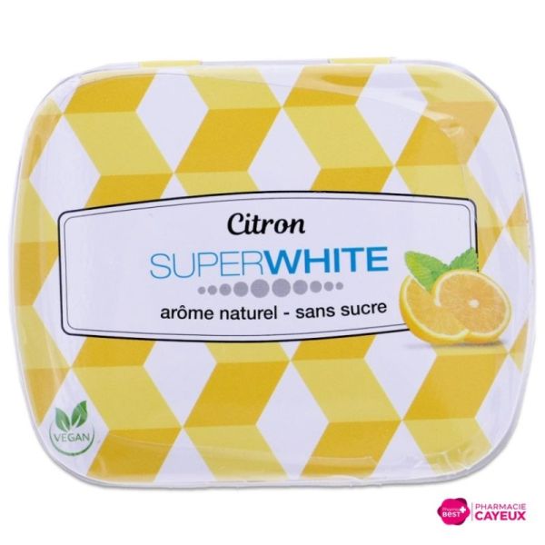 Superwhite Bte 50 Pastilles Citron