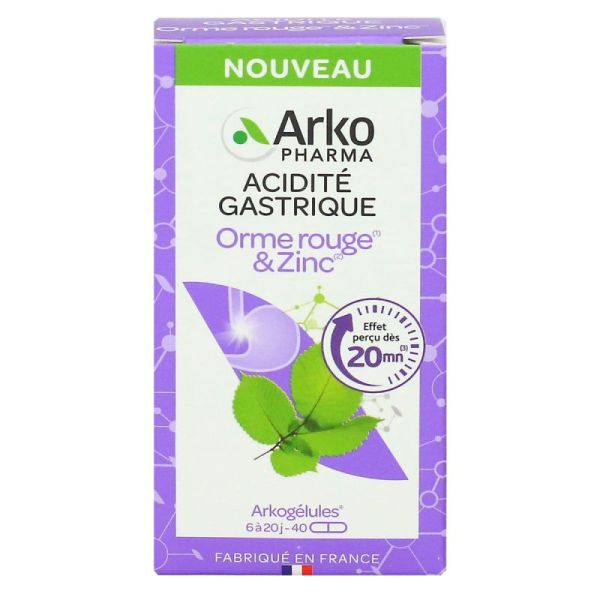 Arkog Orme Rouge Amp Zinc 40Gel