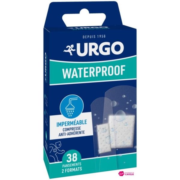 Urgo Pans Waterproof Bte38