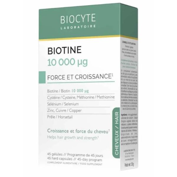 Biocyte Biotine 10 000 Gelu40