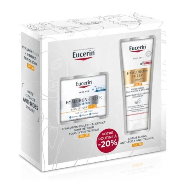 Eucerin Kit Routine Hyalu Filler J Spf30