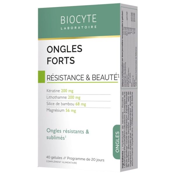 Strong nails 40 capsules