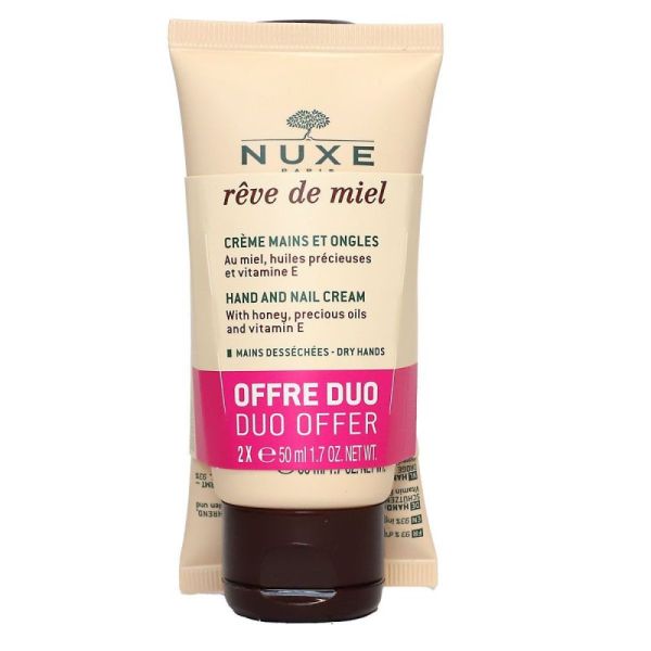 Nuxe Reve De Miel Cr Mains/Ongles 2X50Ml