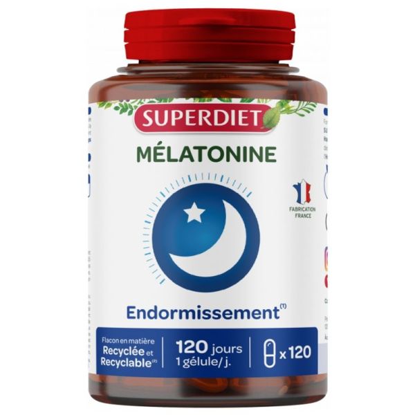 Superdiet Melatonine Gelu120