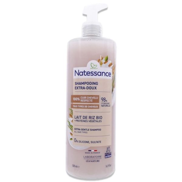 Natessance Shp Extra-Doux Lait Riz 500Ml