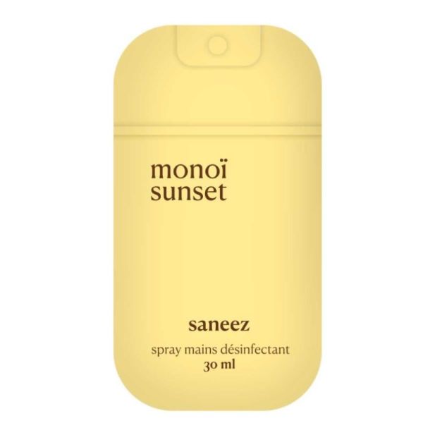 Saneez Spray Desinfect Monoi Sunset 30Ml