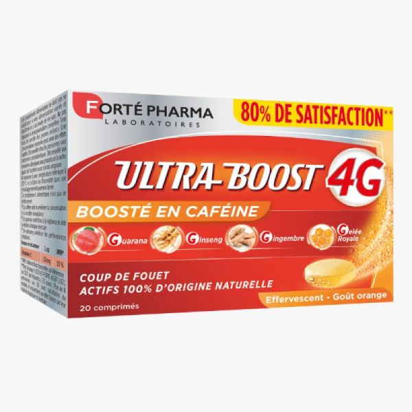 Vitality 4G ultra boost 20 effervescent tablets
