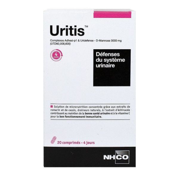 Uritis Urinary System Defenses 20 Tablets