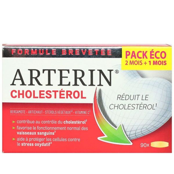 Arterin Cholesterol Ss Monacoline 90Cp