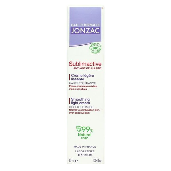 Jonzac Cr Legere Lissante 40Ml