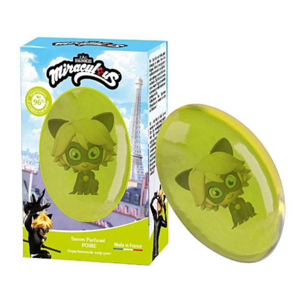 Lcb Savon Translucide Poire Chat Noir 75G