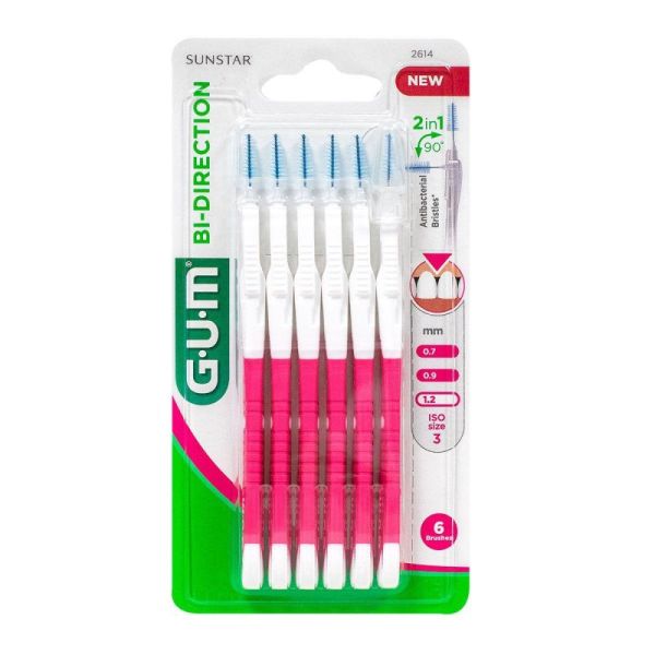 Bi-Direction interdental brush 1.2 mm
