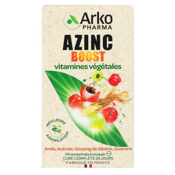 Azinc Naturel Boost 24cp