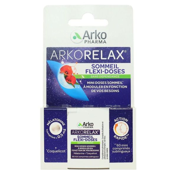 Arkorelax Sommeil Flexi-Doses 60Cpr